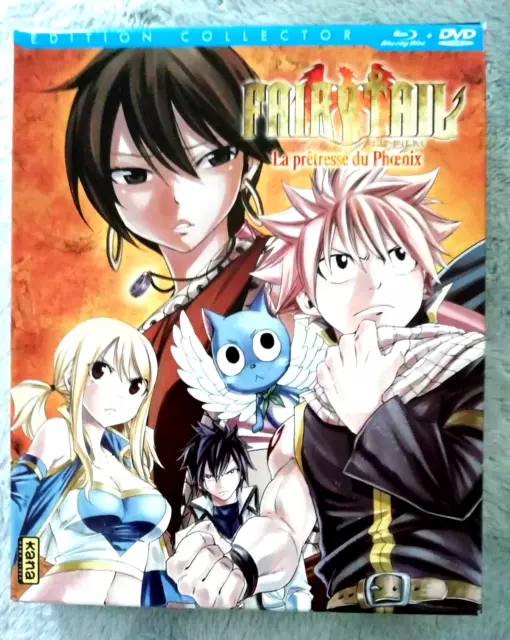 Dvd Et Blue Ray Film Fairy Tail La Pretresse Du Phoenix - Edition Collector