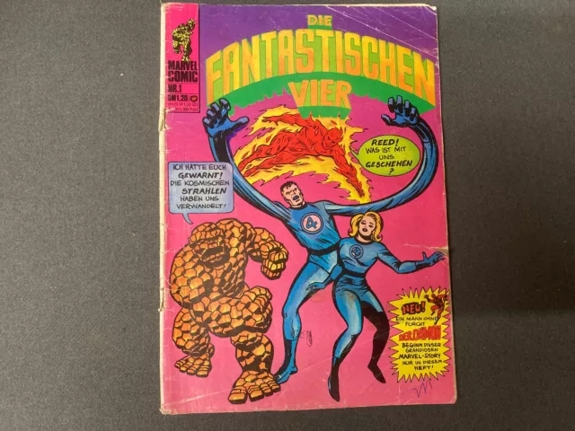 Williams: FANTASTISCHEN VIER Comic Heft 1  (70er Jahre)   [7387]