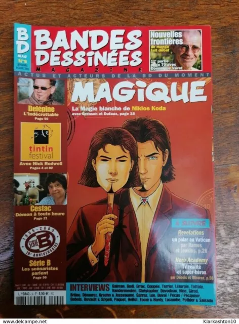 Bandes Dessinées Magazine N°9 : Magique (Septembre / Octobre 2005)