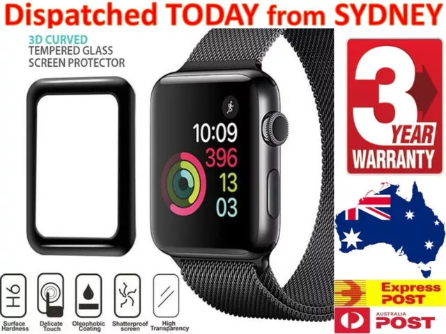 For Apple Watch Screen Protector 38 42 44 40 mm i Watch Series 6 5 4 3 2 1 SE AU