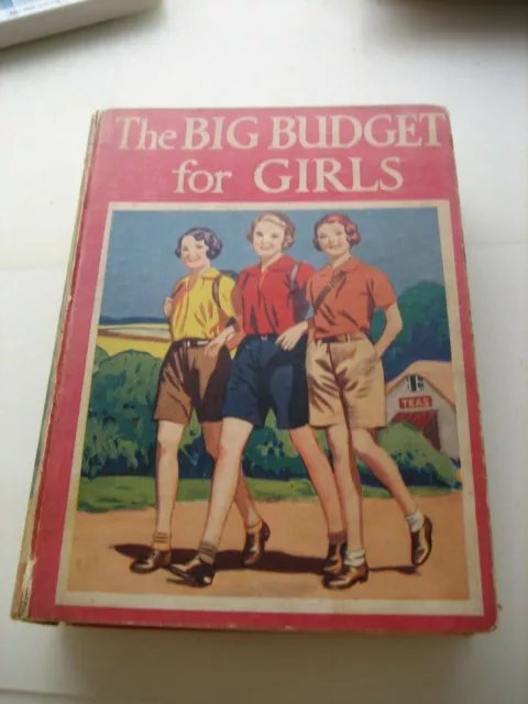 The Big Budget for Girls book. RARE. Vintage. My ref 213