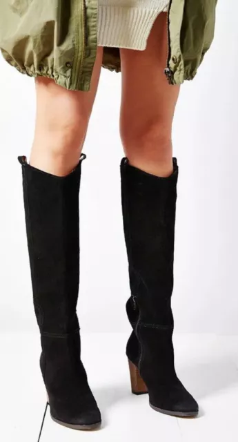 Dolce Vita Myste Suede Tall Black Boot Size 7.5 MSRP: $160 Urban Outfitters 2