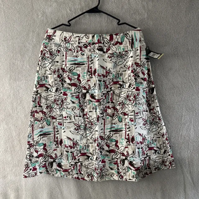 Merona Mid Skirt Womens Size 10 Abstract Print