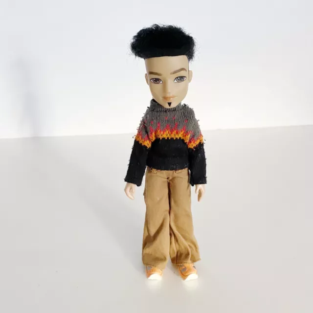 Bratz Boyz Eitan Vintage Boy Male Doll Figure 2003 - Flames Jumper