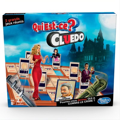 Qui Est-Ce ? Cluedo Jeu De Société Hasbro Gaming