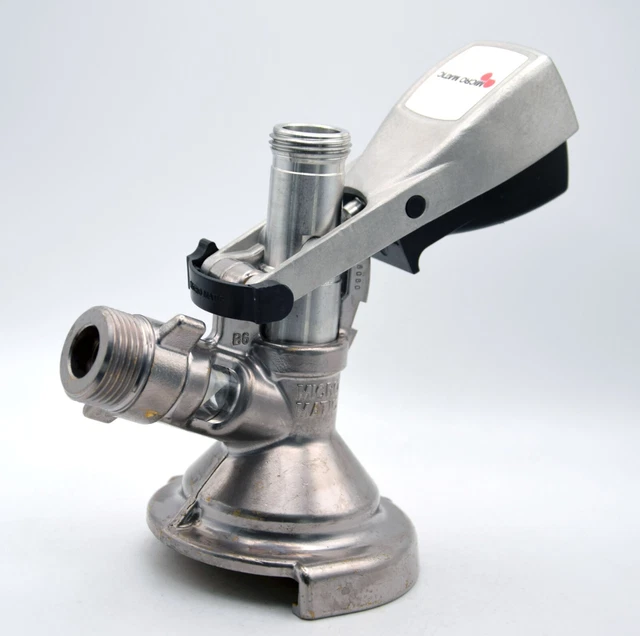 Zapfkopf von Micro Matic Typ A Keg Verschluss Flachfitting Flach Bier 3/4"