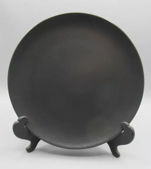 IKEA of Sweden Stoneware Black 8" Salad/Dessert Plate 12011