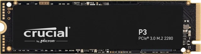 AMAZON) Crucial P3 1TB PCIe Gen3 3D NAND NVMe M.2 SSD, up to 3500MB/s