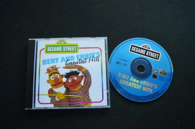 SESAME STREET BERT And Ernie's Greatest Hits Rare Australian Cd! Abc