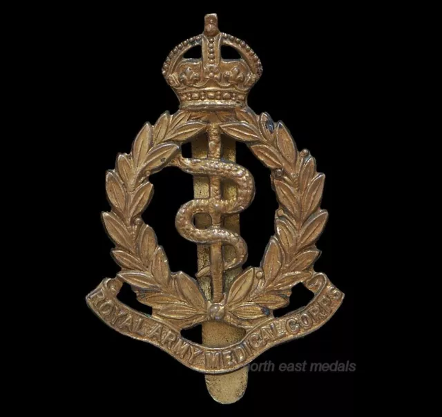 RAMC Royal Army Medical Corps Cap Badge. Stretcher Bearers, Field Ambulance, etc