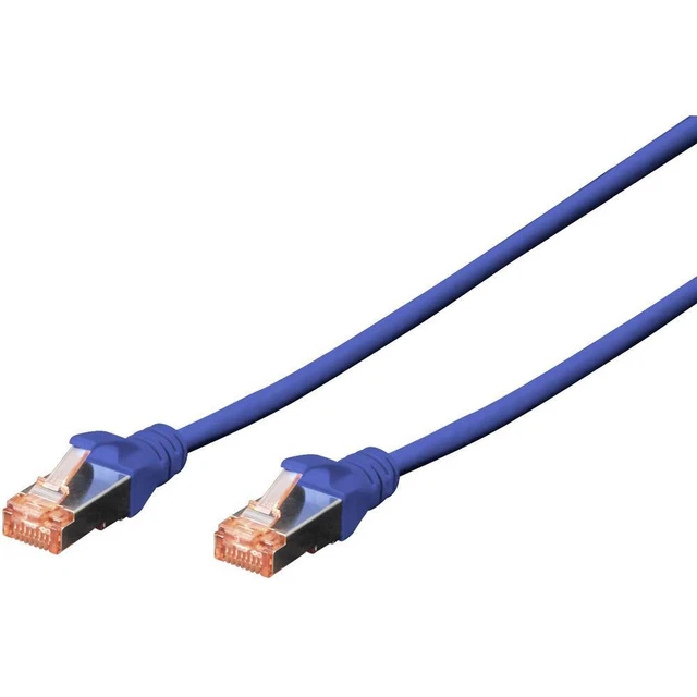 Digitus DK-1644-020/B RJ45 Câble réseau, câble patch CAT 6 S/FTP 2.00 m bleu