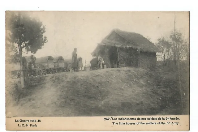 War 1914, Www1, The Houses Of Our Soldiers Of The 5Th Army
