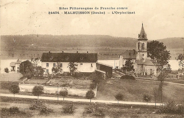 Carte Postale Sites Pittoresques De Franche Comte Malbuisson L'orphelinat
