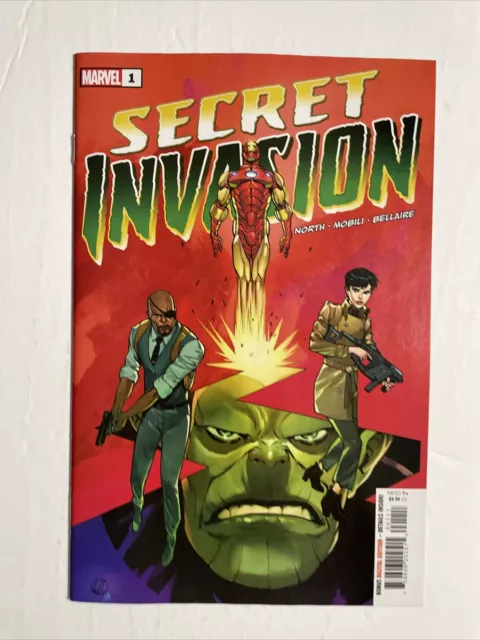 Secret Invasion #1 (2022) 9.4 NM Marvel High Grade Comic Book Main Cover A