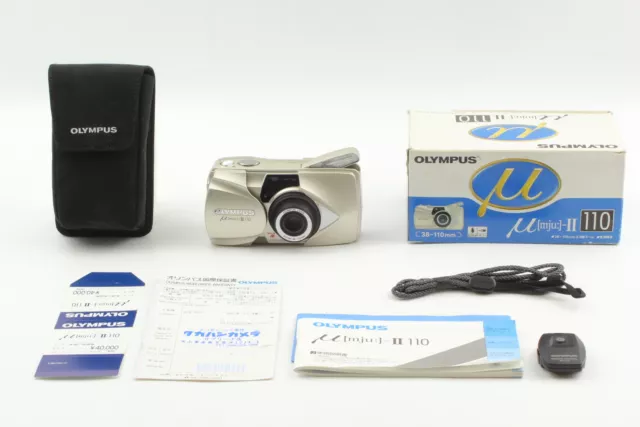 [Top MINT/INBOX] OLYMPUS μ Mju II 110 35mm Point & Shoot Film Camera from JAPAN