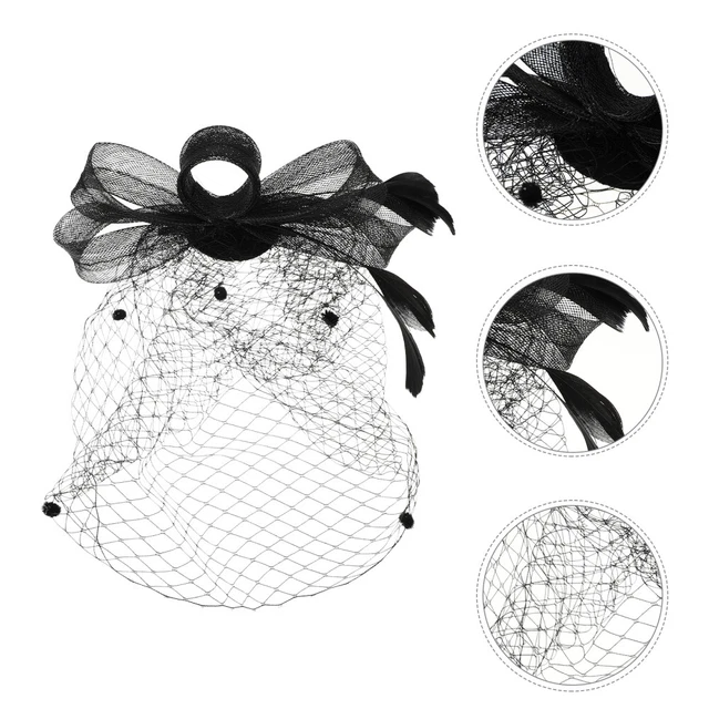 Velo sposa forcina 25X23X13CM rete filato donna