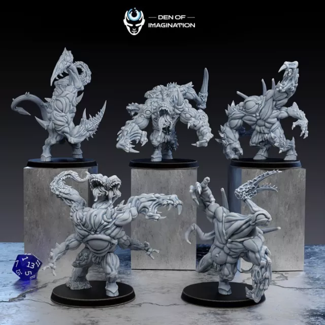 The Void Stings of Chaos, Proxy Tabletop Miniaturen für Wargaming