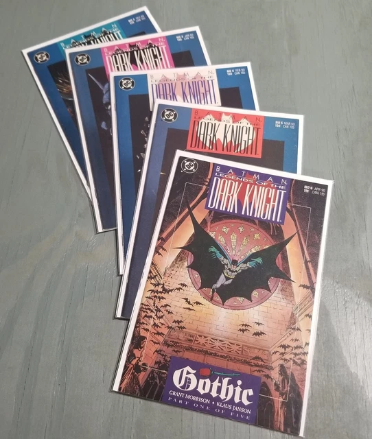 Batman Legends of the Dark Knight Lot (5) #2-6 (DC Comics 1989) Batman Legends of the Dark Knight Lot (5) #2-6 (DC Comics 1989)