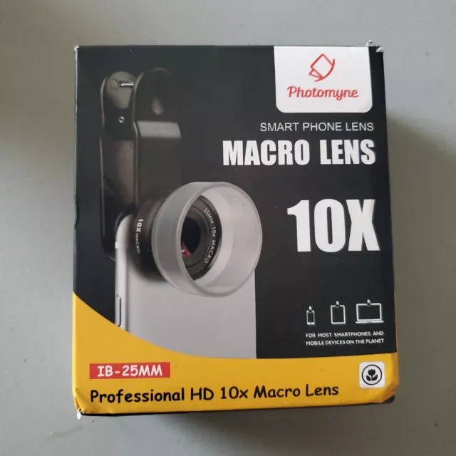 Photomyne - Professional HD 10x Macro Lens - For iPhone And Android