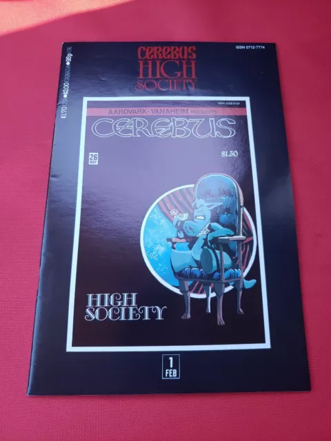 Cerebus High Society #1  Aardvark-Vanaheim