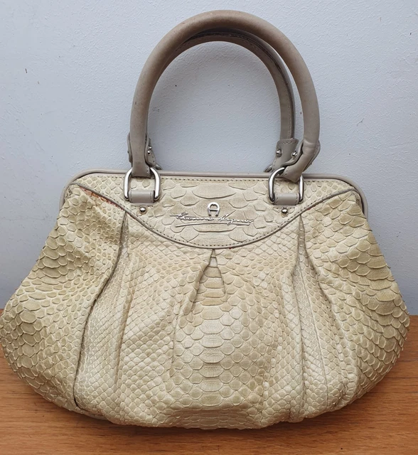 Damen Tasche Tausche Tasche Wildleder Shopper Sand