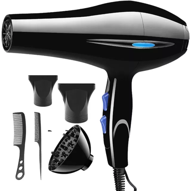 Phon Asciugacapelli Professionale Fono Per Capelli Ionico Lisciante 2200W