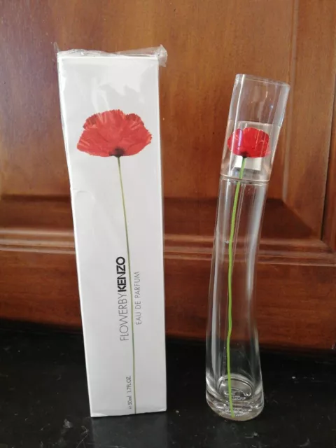 Rare superbe flacon de Parfum - Flower 50 ML EDP AVEC ENVIRON 5 ML/BOITE