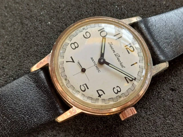 Montre De Poche Ancienne Jean Decret HS - À Quartz - À Restaurer - Occasion