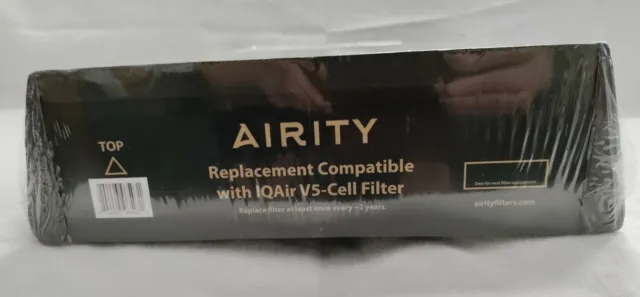 NEW Airity V5-Cell Gas & Odor Control Replacement Filter For IQAir HealthPro
