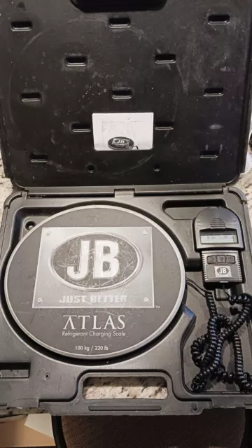 JB Atlas DS-20000 Digital Refrigerant Electronic Scale- Great Condition