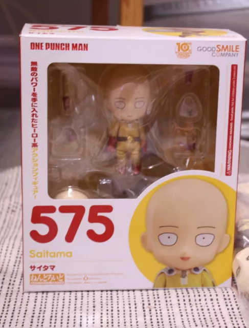 One Punch Man Nendoroid Saitama 575 Figure Good Smile Company open box