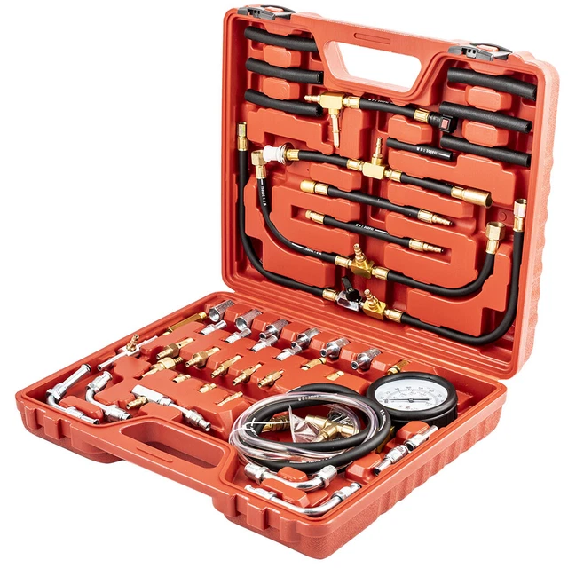0-10 bar Iniezione Carburante Pressione Tester Misuratore Tester kit per Audi VW