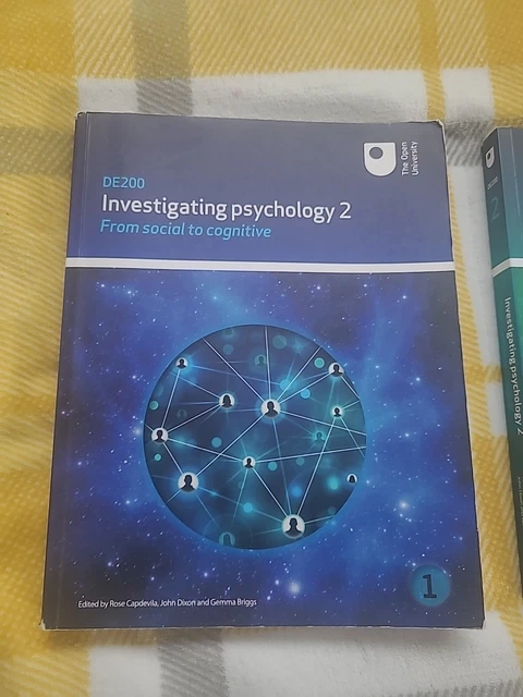 OPEN UNIVERSITY PSYCHOLOGY Investigating Psychology DE200