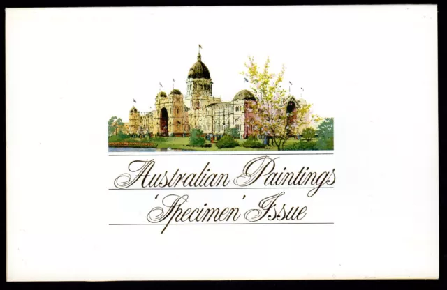1984 Australia - Ausipex 84 Australian Paintings Specimen Stamp Pack
