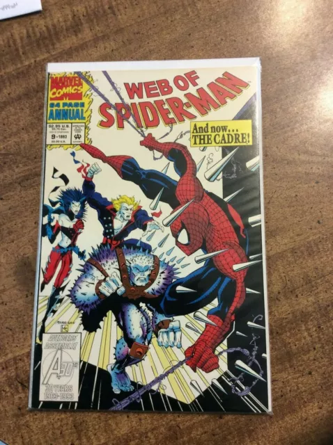 Web of Spider-Man #9  64pg annual 1993  nm  direct edition