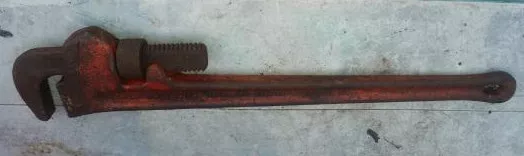 RIDGID 24 Inch Heavy Duty Pipe Wrench  Good Condition