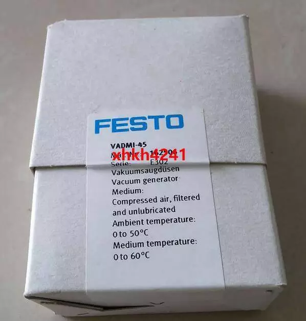 New FESTO VADMI-45 162506 Vacuum Generator Expedited Shipping