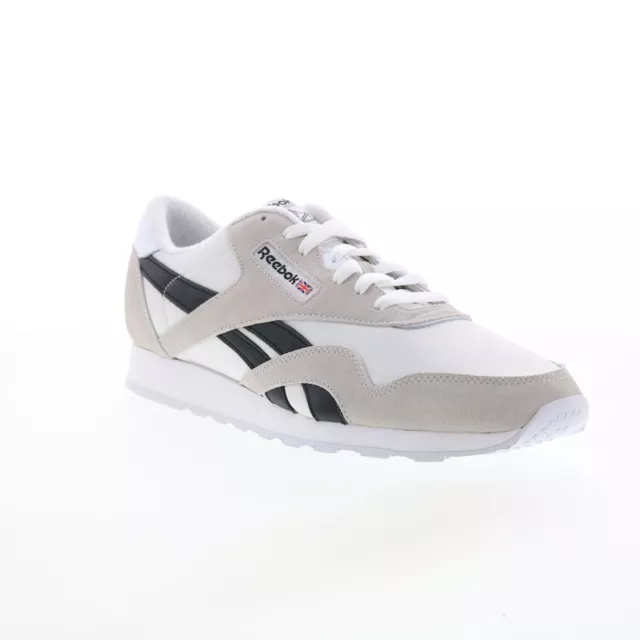 Reebok Classic Nylon GY0507 Mens White Suede Lifestyle Sneakers Shoes 2