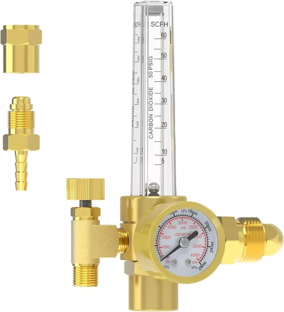 Argon/CO2 FlowMeter Regulator for TIG/MIG Welding