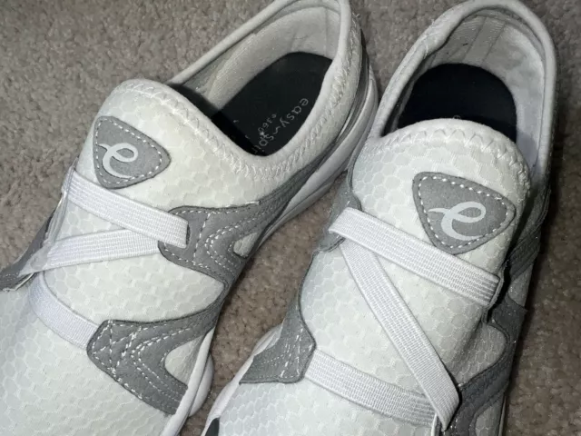 Easy Spirit 360 Riptide Clogs Slip-on Sneakers White Size 8.5 Womens 3