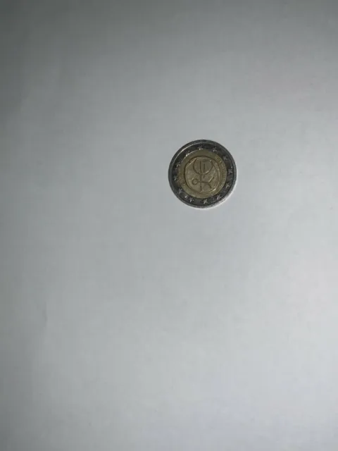 pièce de 2 euros rare, bonhomme, UEM 1999-2009 parfait état