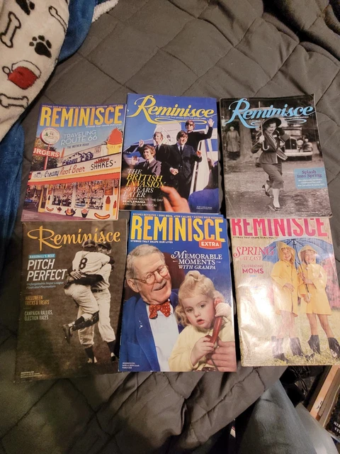 REMINISCE MAGAZINE LOT Of Six. £7.50 - PicClick UK