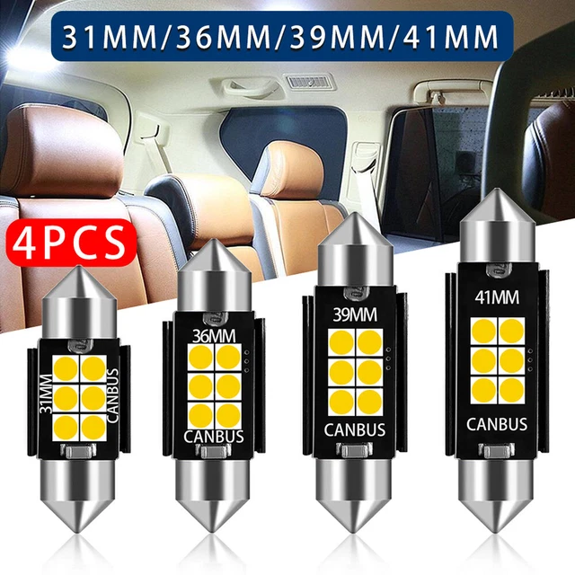 Kit Ampoules LED Intérieur Voiture Canbus Blanc Pour Volkswagen Touran 1T1 1T2 1T3