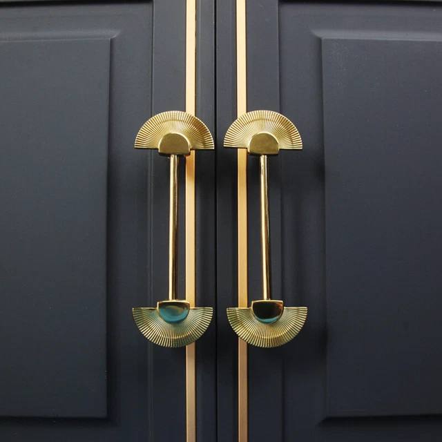 Divers boutons de porte d'armoire en laiton poignées garde-robe armoire tiroir tire 2