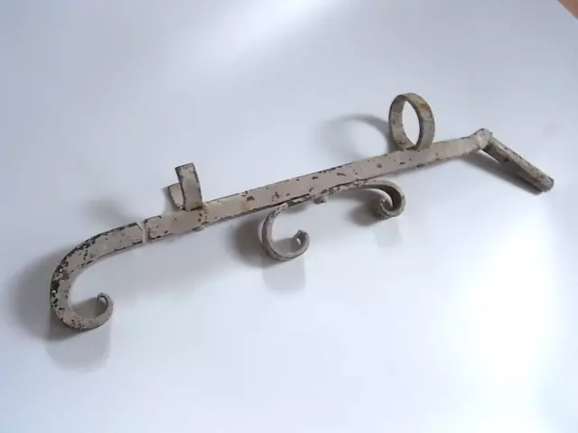 Antike Eisen Wandhalterung Ausleger für Fahnen Flaggen - halter Geschmiedet