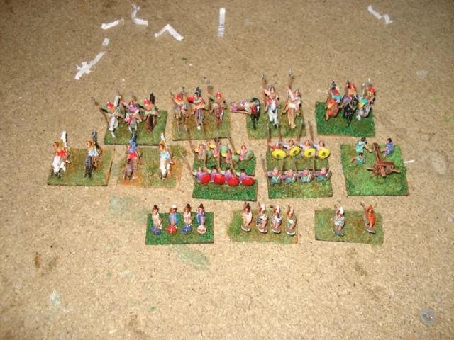 15mm  Macedonian Army earlier type no shields Essex figures