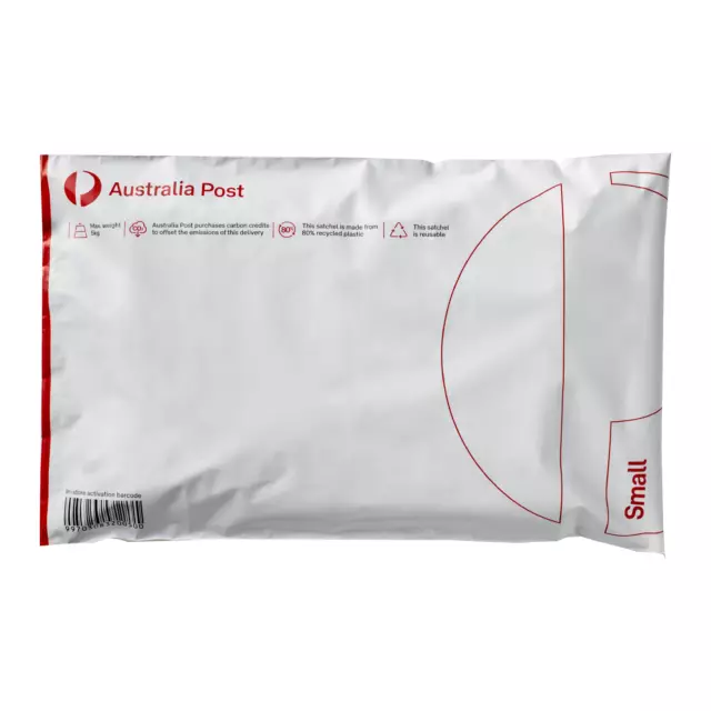 Australia Post NEW 5 KG MyPost Business Flat Rate Satchel Small – (1 to 10 Pack)
