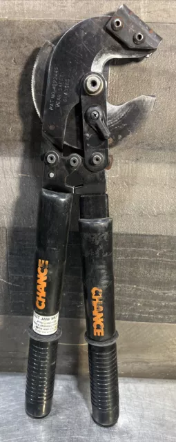 AB Chance 556 ACSR Ratchet Drive cutter 20" Ratcheting cable cutter 556 Max. ID3
