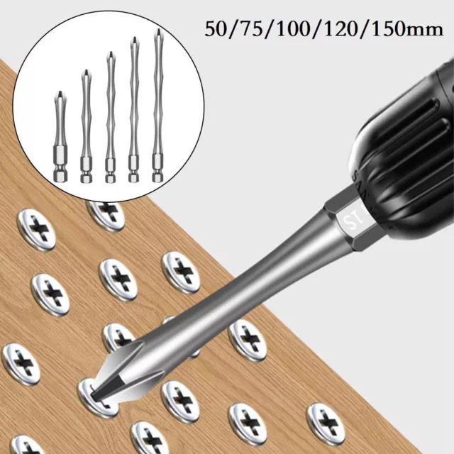 Bits de tournevis magnétique PH2 robustes et robustes pour applications robuste