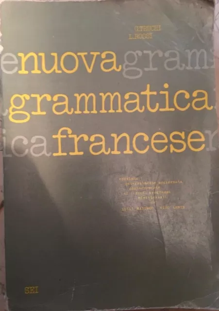 G. TRUCHI - L. Rossi Nuova Grammatica Francese EUR 39,90 - PicClick IT